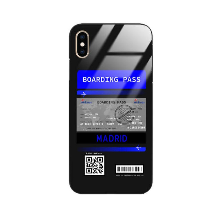 Etui Apple IPHONE XS MAX, ST_FCG_2020-1_110 Wzory - FunnyCase