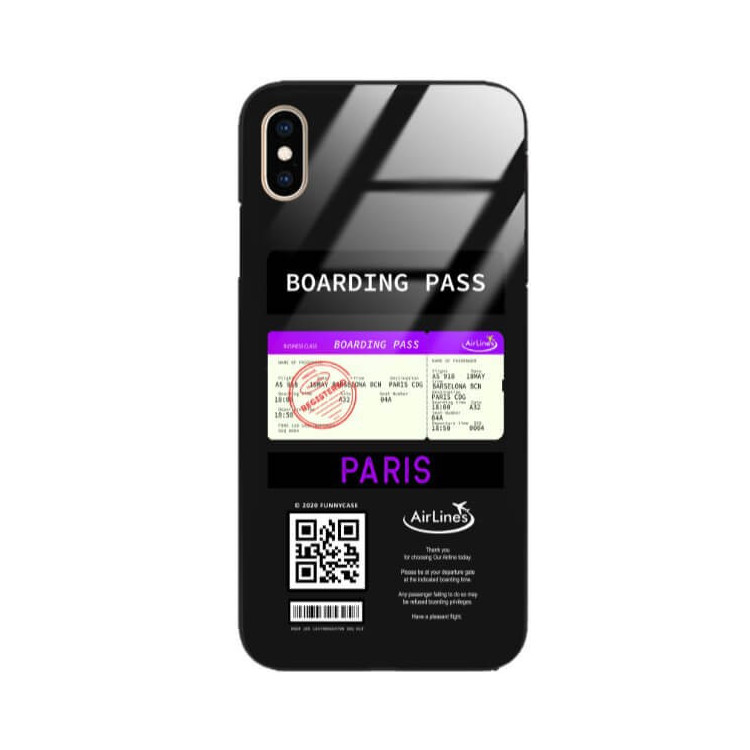 Etui Apple IPHONE XS MAX, ST_FCG_2020-1_127 Wzory - FunnyCase