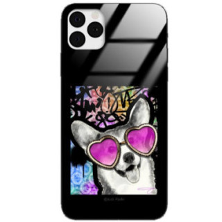 ETUI BLACK CASE GLASS NA TELEFON APPLE IPHONE 11 PRO...