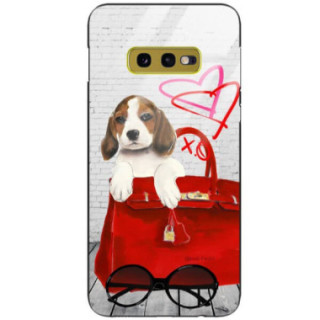 ETUI BLACK CASE GLASS NA TELEFON SAMSUNG GALAXY S10E...