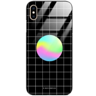 ETUI BLACK CASE GLASS NA TELEFON APPLE IPHONE XS MAX...