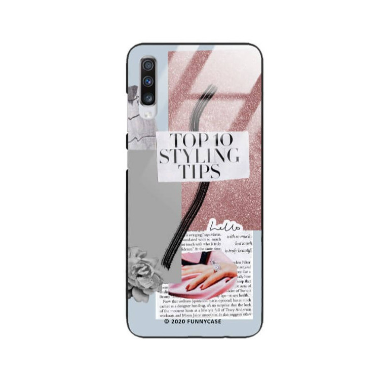 Etui Samsung GALAXY A70 / A70S, ST_FCG_2020-1_305 Wzory - FunnyCase