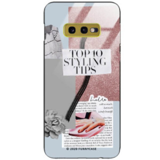 Etui Samsung GALAXY S10E, ST_FCG_2020-1_305 Wzory - FunnyCase