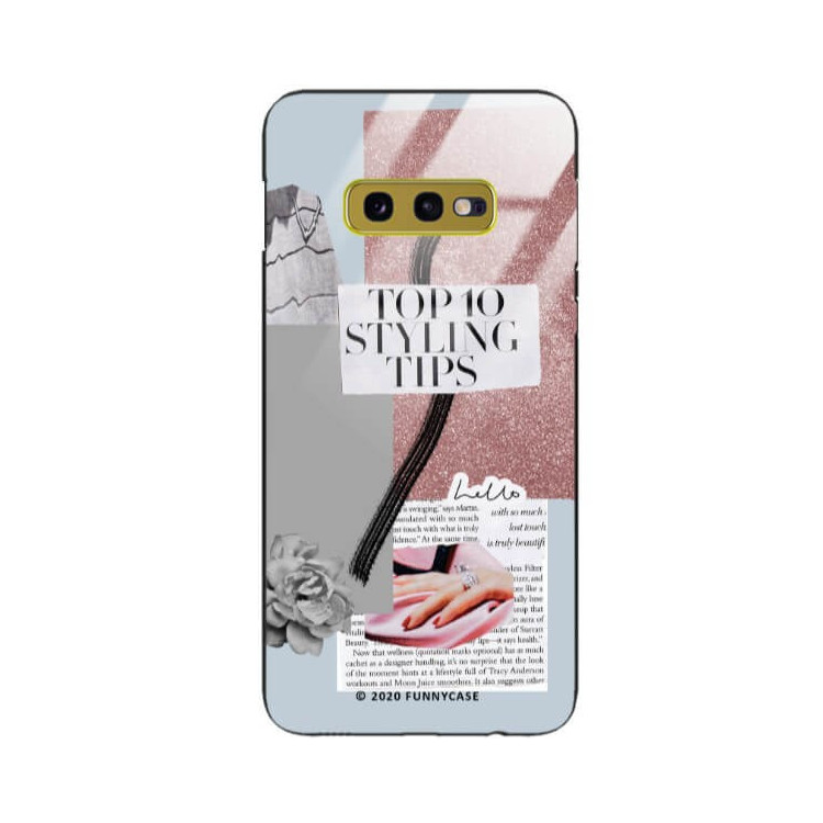 Etui Samsung GALAXY S10E, ST_FCG_2020-1_305 Wzory - FunnyCase