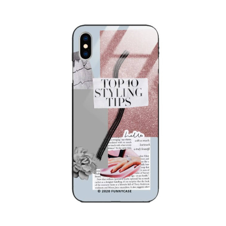 Etui Apple IPHONE X / XS, ST_FCG_2020-1_305 Wzory - FunnyCase