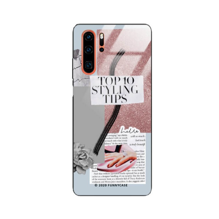 Etui Huawei P30 PRO, ST_FCG_2020-1_305 Wzory - FunnyCase