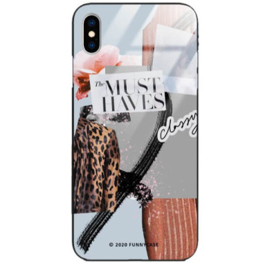 Etui Apple IPHONE X / XS, ST_FCG_2020-1_307 Wzory - FunnyCase