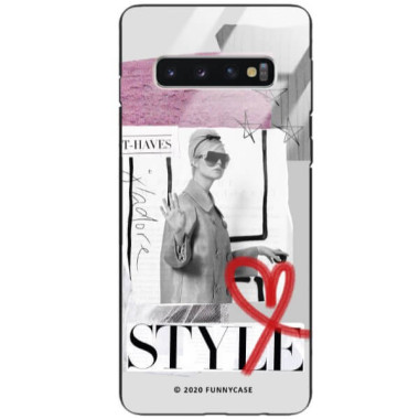 Etui Samsung GALAXY S10, ST_FCG_2020-1_310 Wzory - FunnyCase