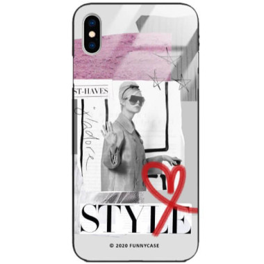 Etui Apple IPHONE X / XS, ST_FCG_2020-1_310 Wzory - FunnyCase