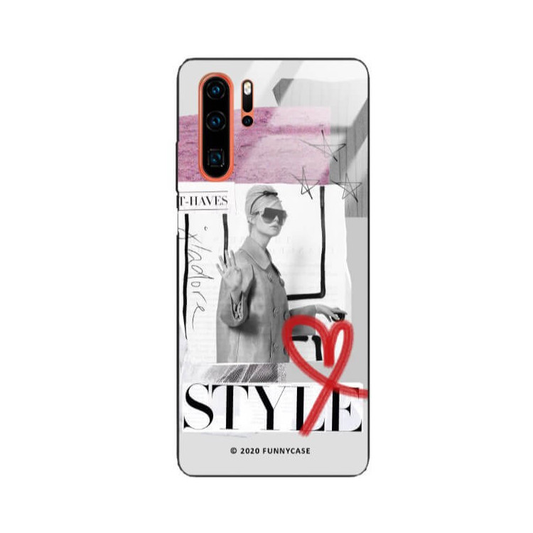 Etui Huawei P30 PRO, ST_FCG_2020-1_310 Wzory - FunnyCase