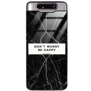 ETUI BLACK CASE GLASS NA TELEFON SAMSUNG GALAXY A80...