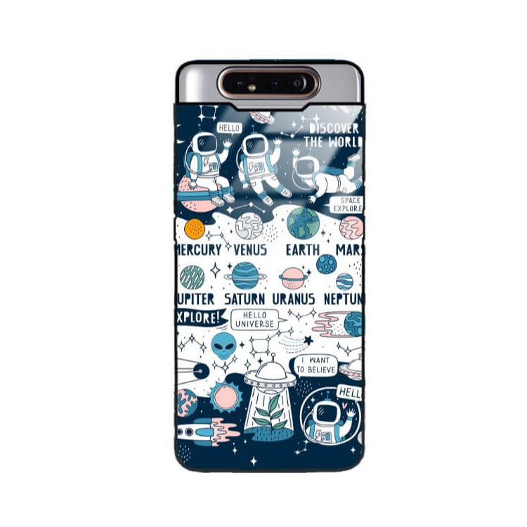 Etui Samsung GALAXY A80, ST_FCG_2020-1_354 Wzory - FunnyCase