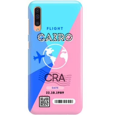 Etui Samsung GALAXY A50 / A30S / A50S, Etui Boarding Card Wzory Transparentny - FunnyCase