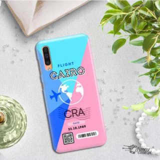 Etui Samsung GALAXY A50 / A30S / A50S, Etui Boarding Card Wzory Transparentny - FunnyCase