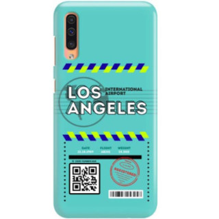 Etui Samsung GALAXY A50 / A30S / A50S, Etui Boarding Card Wzory Transparentny - FunnyCase