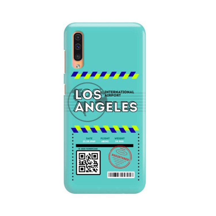 Etui Samsung GALAXY A50 / A30S / A50S, Etui Boarding Card Wzory Transparentny - FunnyCase