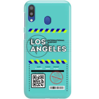 Etui Samsung GALAXY M20, Etui Boarding Card Wzory Transparentny - FunnyCase