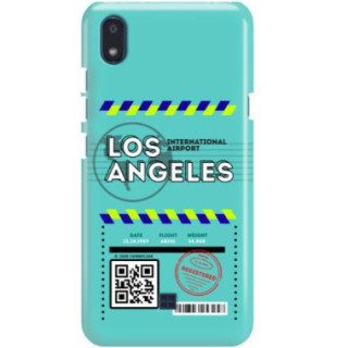 Etui Lg K20, Etui Boarding Card Wzory Transparentny - FunnyCase