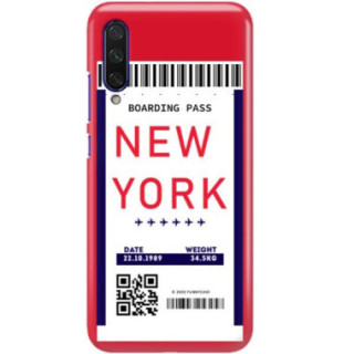 Etui Xiaomi MI A3 LITE, Etui Boarding Card Wzory Transparentny - FunnyCase