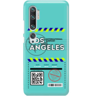 Etui Xiaomi MI NOTE 10, Etui Boarding Card Wzory Transparentny - FunnyCase