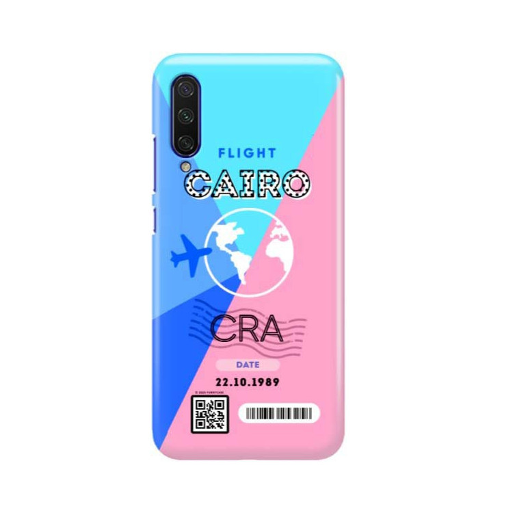Etui Xiaomi MI9 LITE, Etui Boarding Card Wzory Transparentny - FunnyCase