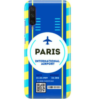 Etui Xiaomi MI9 LITE, Etui Boarding Card Wzory Transparentny - FunnyCase