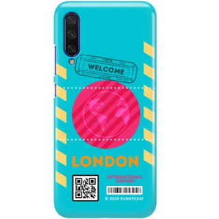 Etui Xiaomi MI9 LITE, Etui Boarding Card Wzory Transparentny - FunnyCase