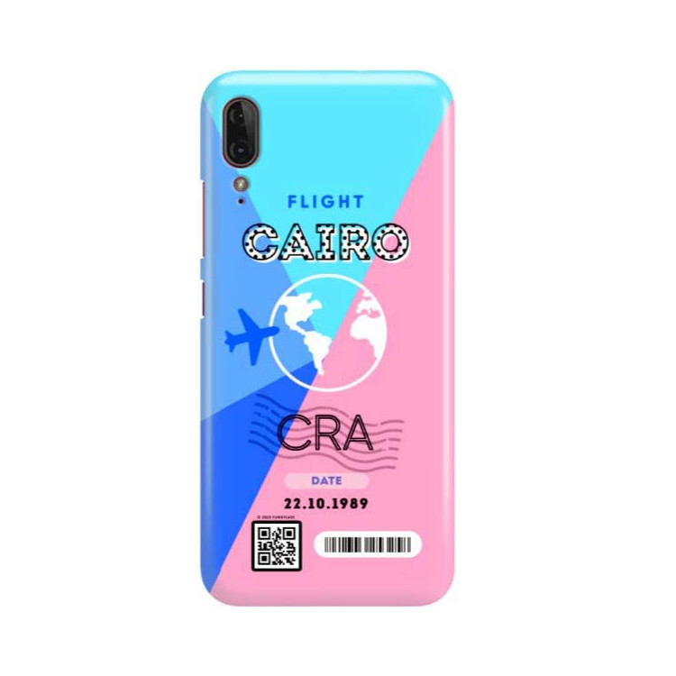 Etui Motorola MOTO E6 PLAY, Etui Boarding Card Wzory Transparentny - FunnyCase