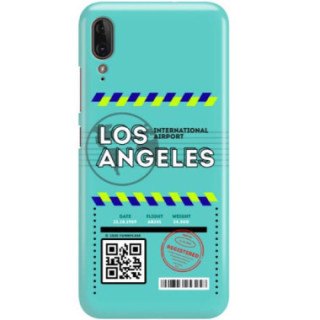 Etui Motorola MOTO E6 PLAY, Etui Boarding Card Wzory Transparentny - FunnyCase