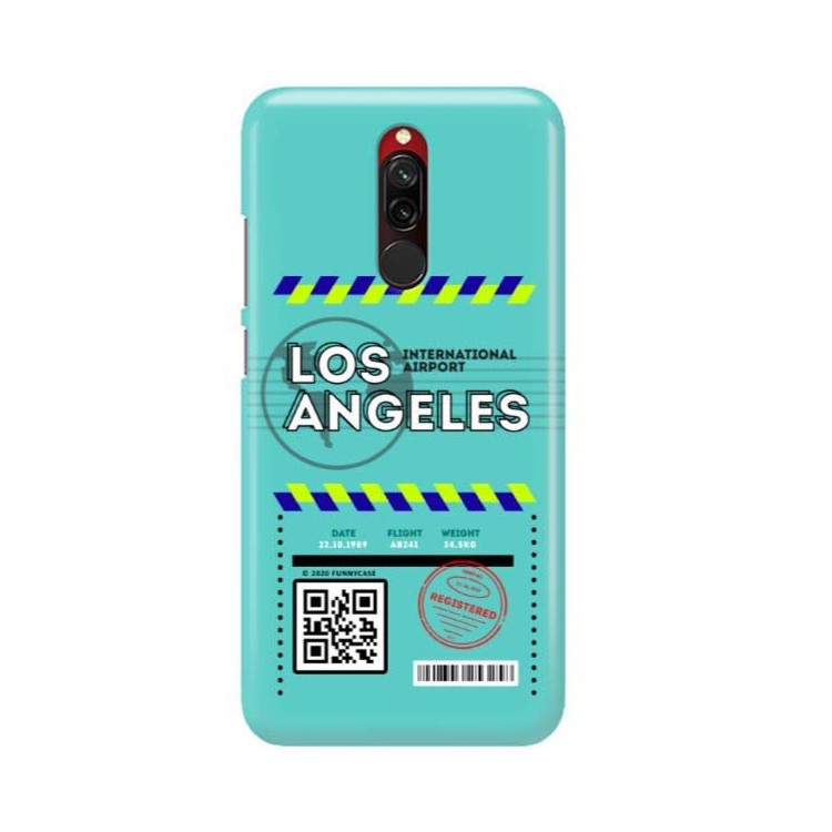 ETUI CLEAR NA TELEFON XIAOMI REDMI 8 BOARDING-CARD2020-1-103