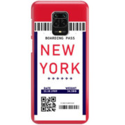 ETUI CLEAR NA TELEFON XIAOMI REDMI NOTE 9S BOARDING-CARD2020-1-100