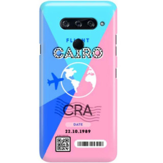 ETUI CLEAR NA TELEFON LG V40 BOARDING-CARD2020-1-102