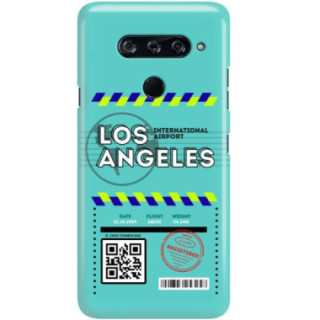ETUI CLEAR NA TELEFON LG V40 BOARDING-CARD2020-1-103