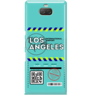 ETUI CLEAR NA TELEFON SONY XPERIA 10 BOARDING-CARD2020-1-103