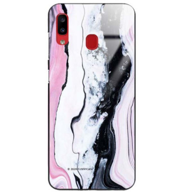 Black Case Wzory ST_NMR Samsung GALAXY A20  - FunnyCase 