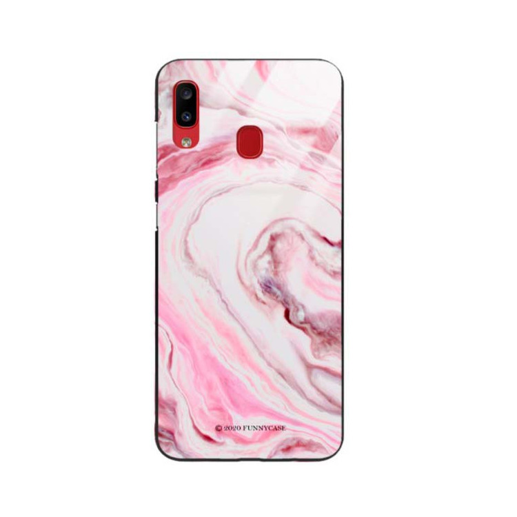 Black Case Wzory ST_NMR Samsung GALAXY A20  - FunnyCase 