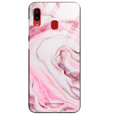 Black Case Wzory ST_NMR Samsung GALAXY A20  - FunnyCase 