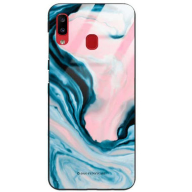 Black Case Wzory ST_NMR Samsung GALAXY A20  - FunnyCase 