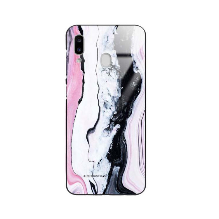 Black Case Wzory ST_NMR Samsung GALAXY A20E  - FunnyCase 