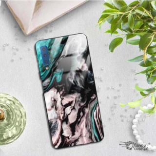 Black Case Wzory ST_NMR Samsung GALAXY A7 2018  - FunnyCase 