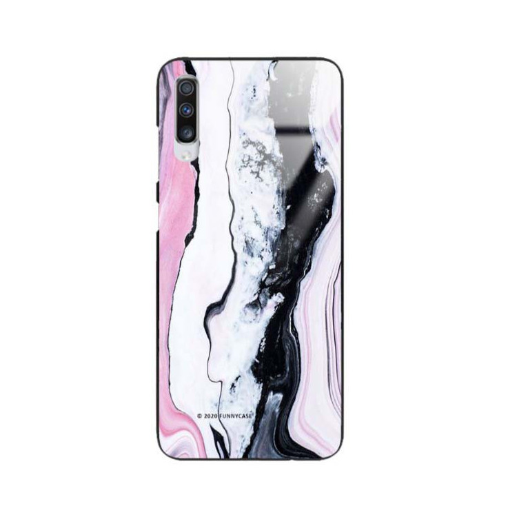 Black Case Wzory ST_NMR Samsung GALAXY A70 / A70S  - FunnyCase 