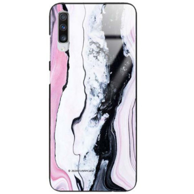 Black Case Wzory ST_NMR Samsung GALAXY A70 / A70S  - FunnyCase 