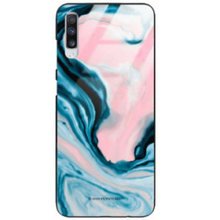 Black Case Wzory ST_NMR Samsung GALAXY A70 / A70S  - FunnyCase 