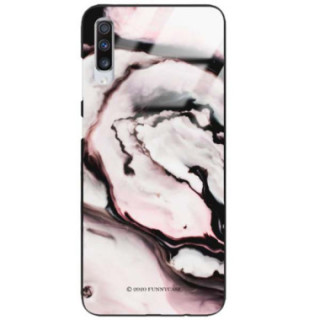 Black Case Wzory ST_NMR Samsung GALAXY A70 / A70S  - FunnyCase 