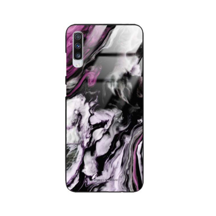 Black Case Wzory ST_NMR Samsung GALAXY A70 / A70S  - FunnyCase 