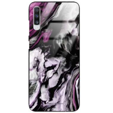 Black Case Wzory ST_NMR Samsung GALAXY A70 / A70S  - FunnyCase 