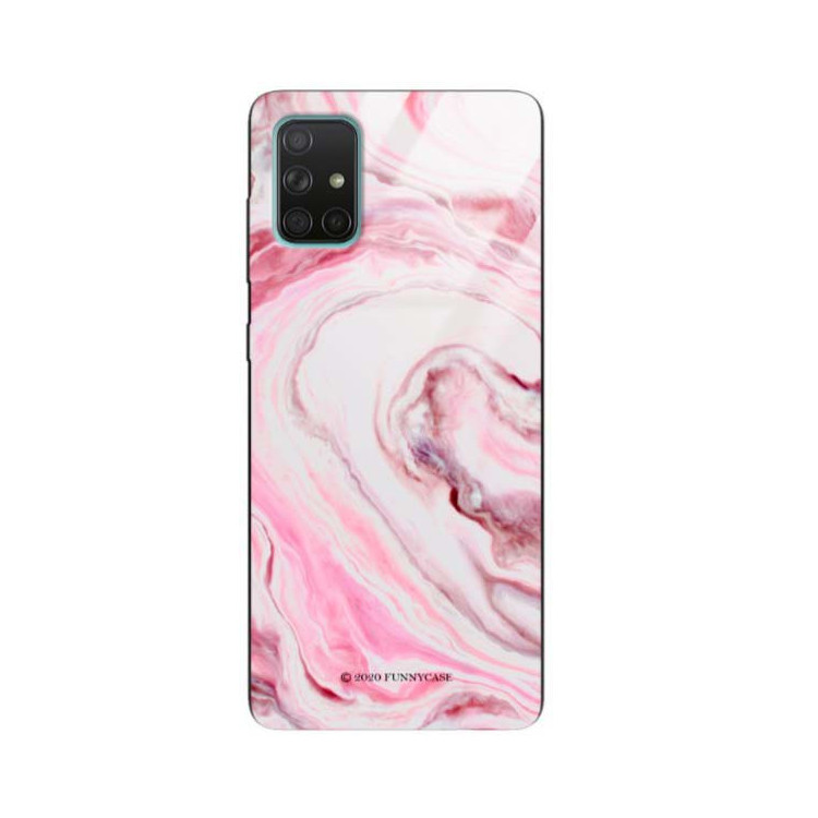 Black Case Wzory ST_NMR Samsung GALAXY A71  - FunnyCase 