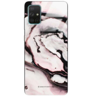 Black Case Wzory ST_NMR Samsung GALAXY A71  - FunnyCase 