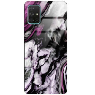 Black Case Wzory ST_NMR Samsung GALAXY A71  - FunnyCase 