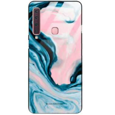 Black Case Wzory ST_NMR Samsung GALAXY A9 2018  - FunnyCase 